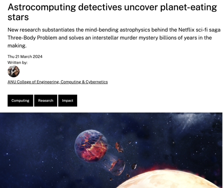 Astrocomputing Detectives Uncover Planet-Eating Stars