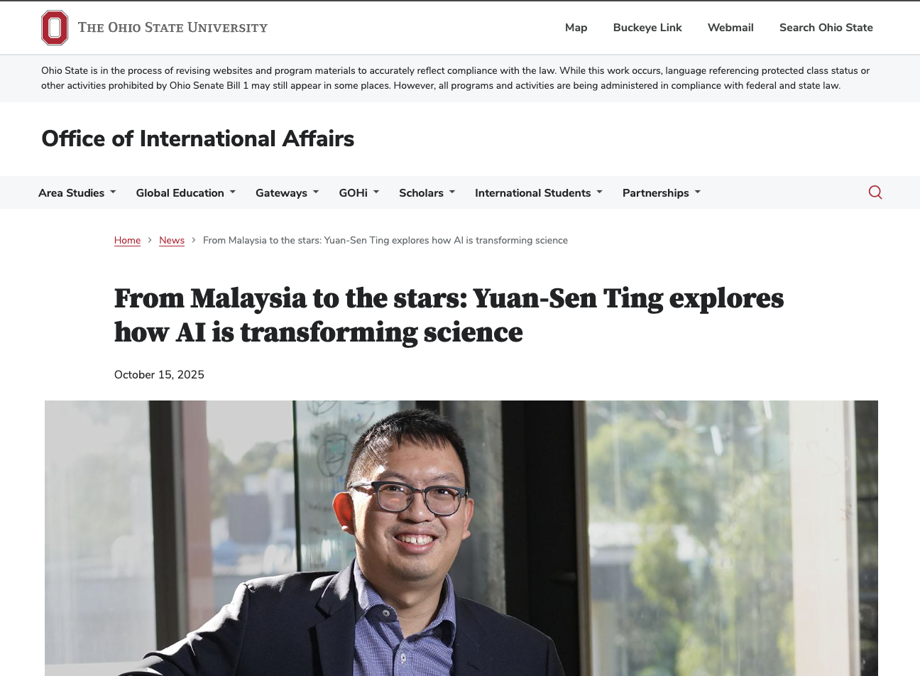 From Malaysia to the Stars: How AI Is Transforming Science